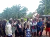 Woman’s in-laws go into panic and try to shut her up during oath-swearing