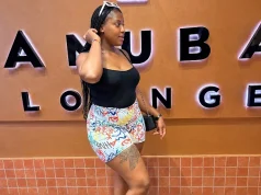 Wife shares photos of her husband’s side chick – Claims she is milking him dry