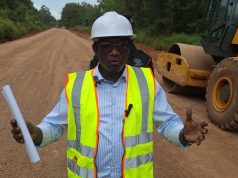 Bono East Regional Minister inspects Big Push feeder roads in Nkoranza North, expresses satisfaction with progress
