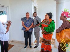 Gender Minister visits Nana Akua Addo and family; assures them of support