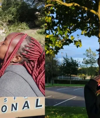 Guy cries as lady sponsored abroad dumps him after settling