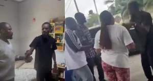 Moment husband catches his wife in the guest house with their pastor