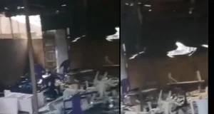Husband destroy’s pastor church after catching him with his wife