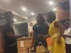 Moment guy catches his engaged girlfriend on a date with another man