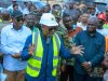 President Mahama inspects health, agriculture and road projects, commissions BNI regional office on day one of Ahafo tour