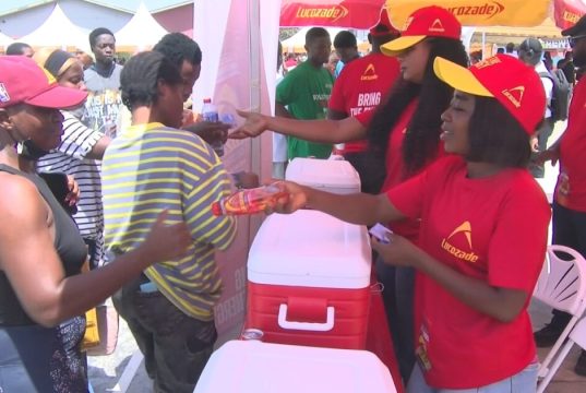 Rafimex Ghana Limited supports Big Street Feast with free beverage distribution