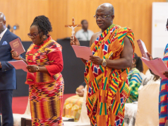 Mahama swears in four ambassadors, tasks them to attract investment