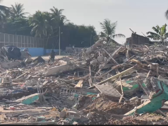 Demolition begins at La Pleasure Beach amid heavy security presence